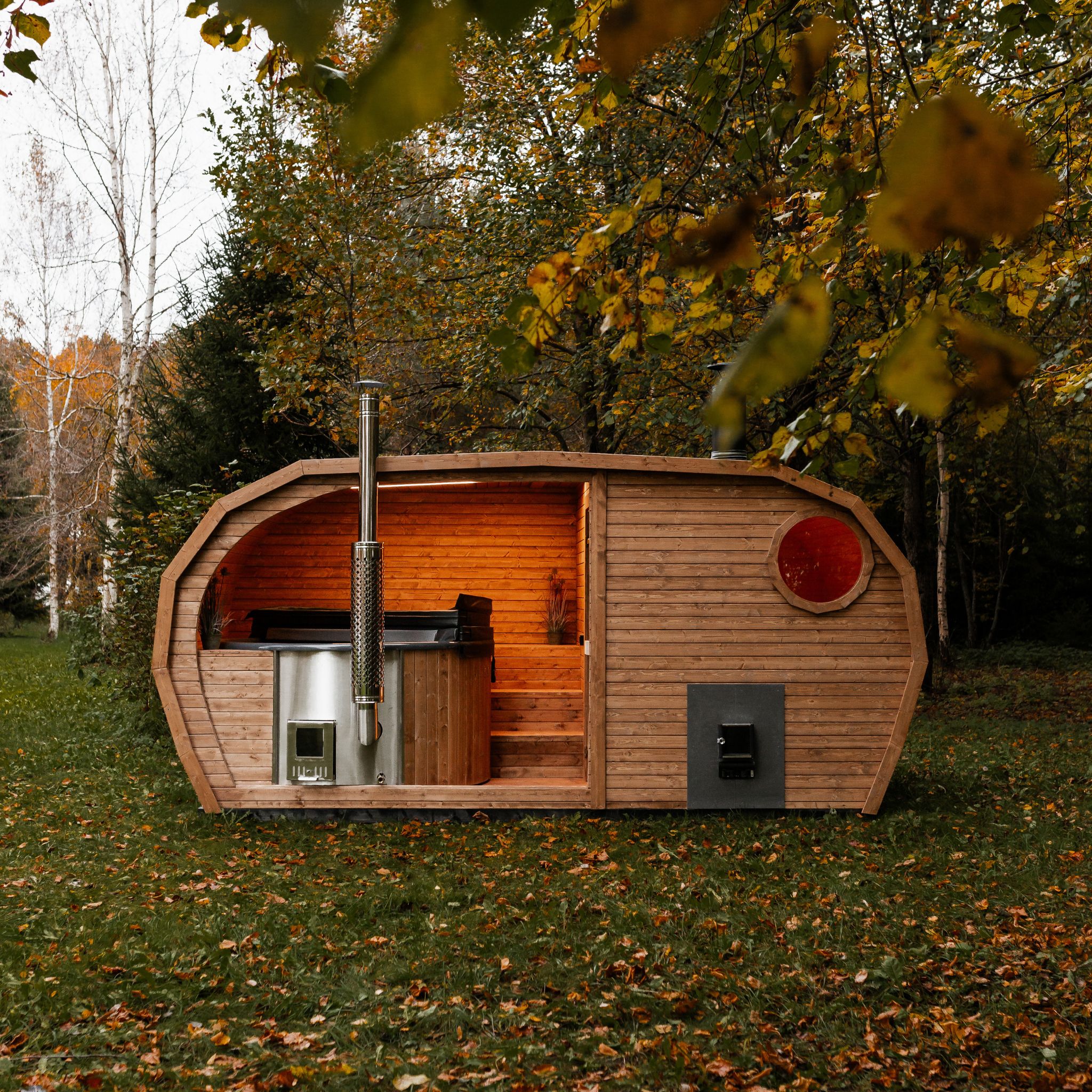 sauna 2in1 Oasis sauna + hot tub